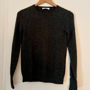 Charcoal Everlane Classic Cashmere Sweater